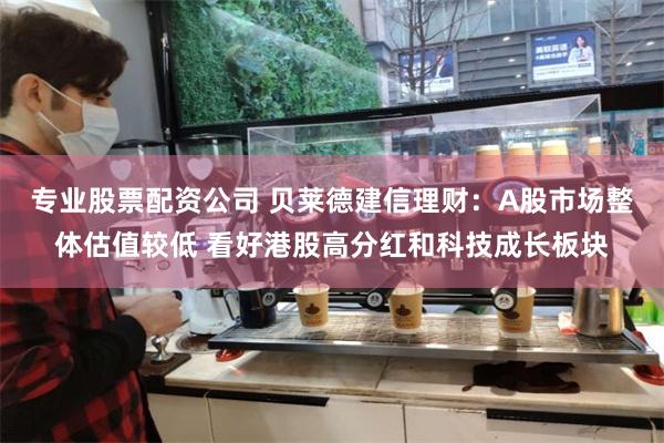 专业股票配资公司 贝莱德建信理财：A股市场整体估值较低 看好港股高分红和科技成长板块