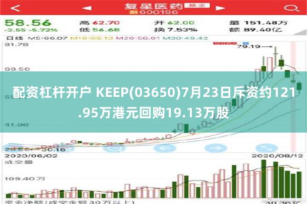 配资杠杆开户 KEEP(03650)7月23日斥资约121.95万港元回购19.13万股