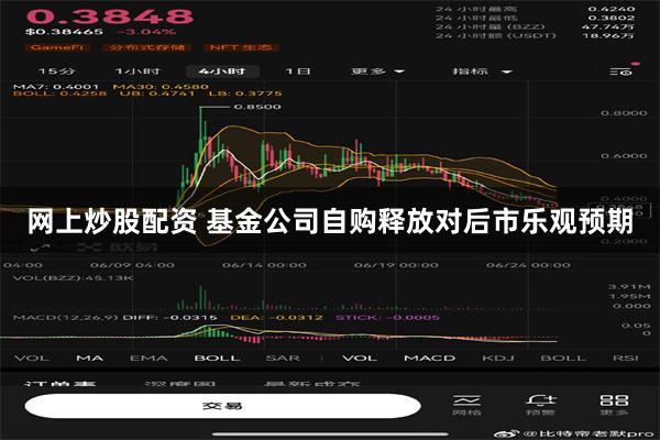 网上炒股配资 基金公司自购释放对后市乐观预期