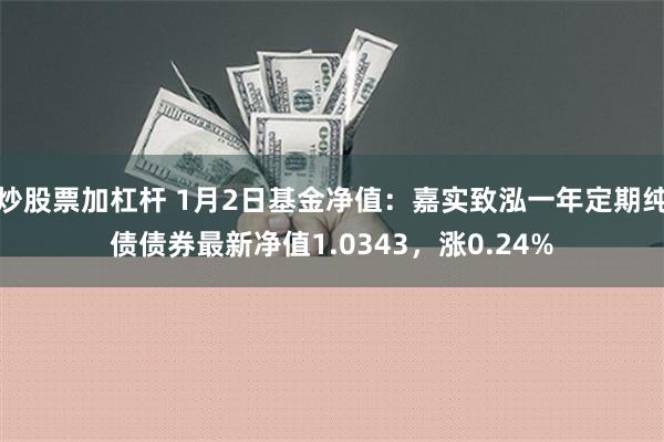 炒股票加杠杆 1月2日基金净值：嘉实致泓一年定期纯债债券最新净值1.0343，涨0.24%