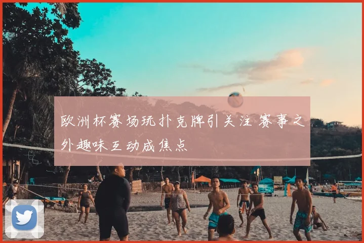 欧洲杯赛场玩扑克牌引关注 赛事之外趣味互动成焦点