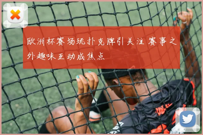 欧洲杯赛场玩扑克牌引关注 赛事之外趣味互动成焦点